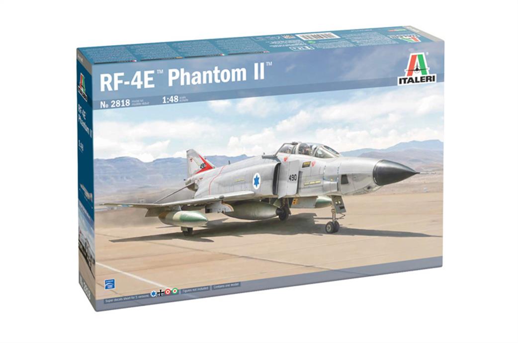 Italeri 1/48 2818 RF-4E Phantom II Kit