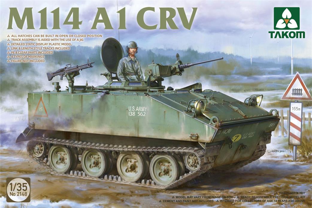 Takom 1/35 02148 US M114 A1 CRV APC