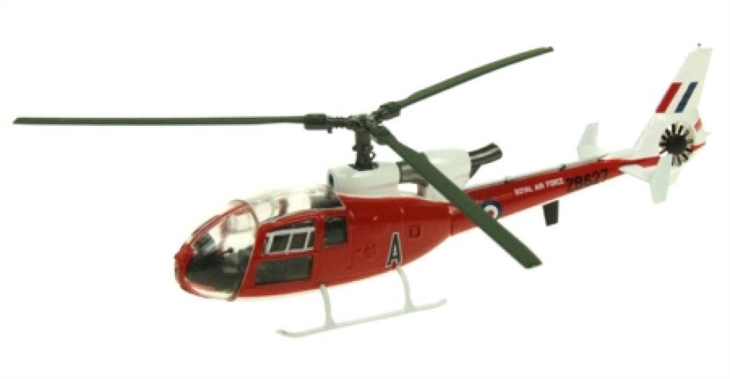 Aviation AV7224006 Westland Gazelle HT3 RAD 2FTS ZB627 Helicopter model 1/72
