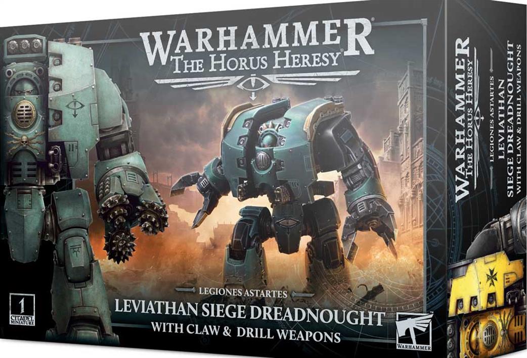 Games Workshop 25mm 31-29 Horus Heresy Leviathan Dreadnought with Claws/Drills