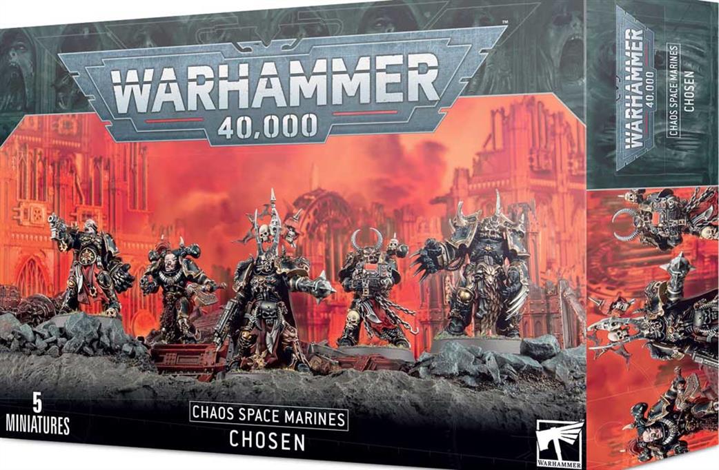 Games Workshop 28mm 43-84 Chaos Space Marines Chosen