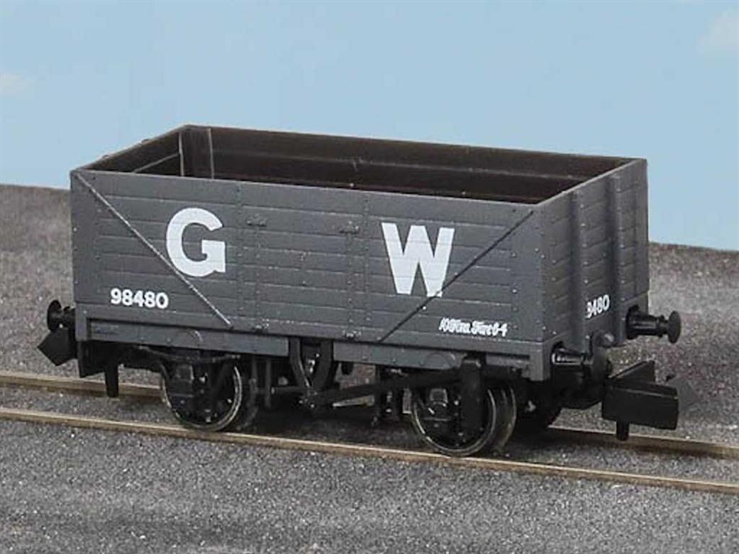Peco N NR-7000 W GWR 7 Plank Open Coal Wagon New 9ft Wheelbase Model