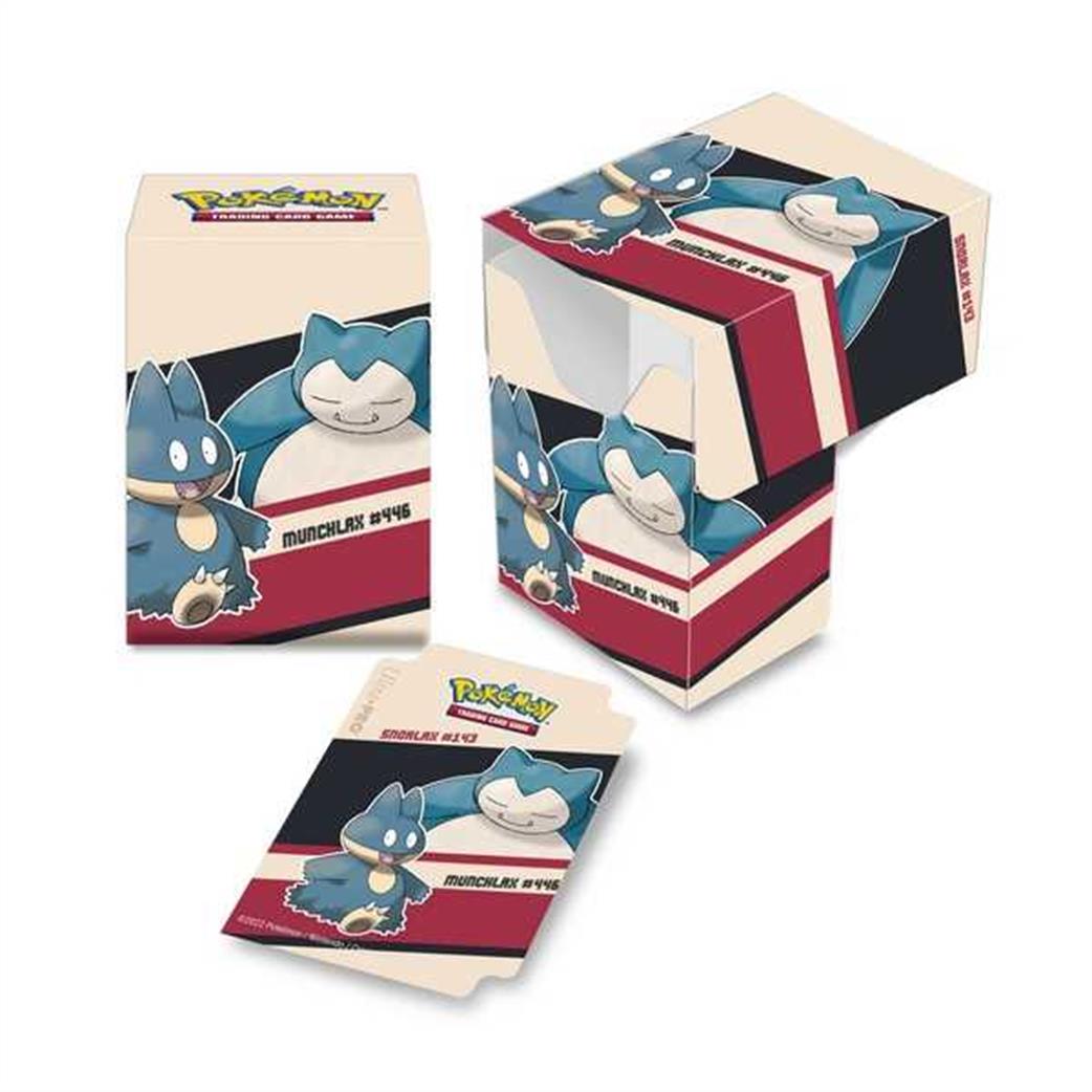 Ultra Pro 15953 Pokemon Snorlax & Munchlax Deck Box