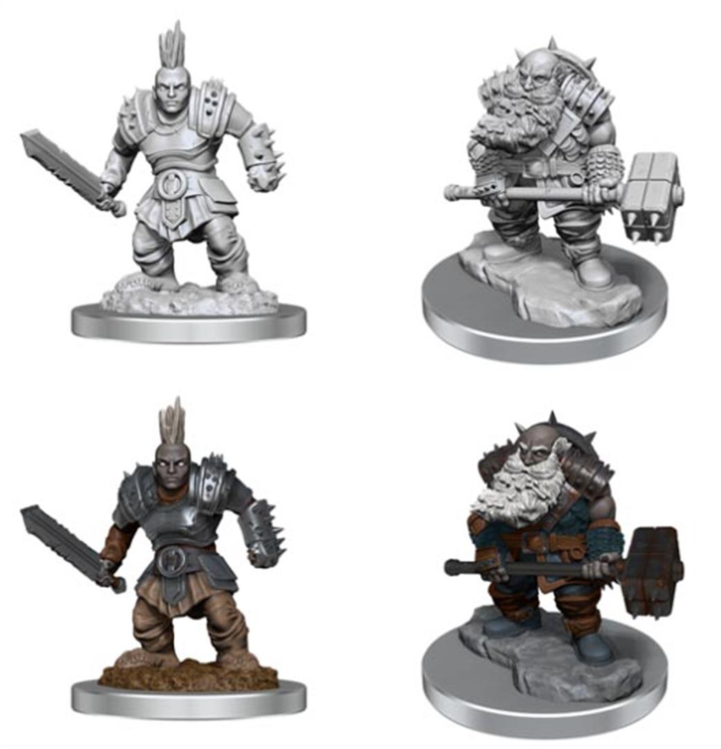 Wizkids  90421 Duergar Fighters: D&D Nolzur's Marvelous Unpainted Miniatures