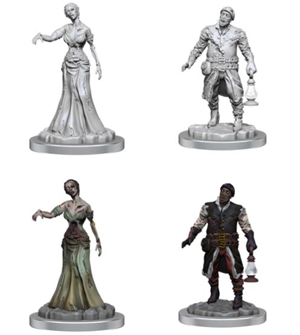 Wizkids  90532 Zombies: Wizkids Deep Cuts Unpainted Miniatures