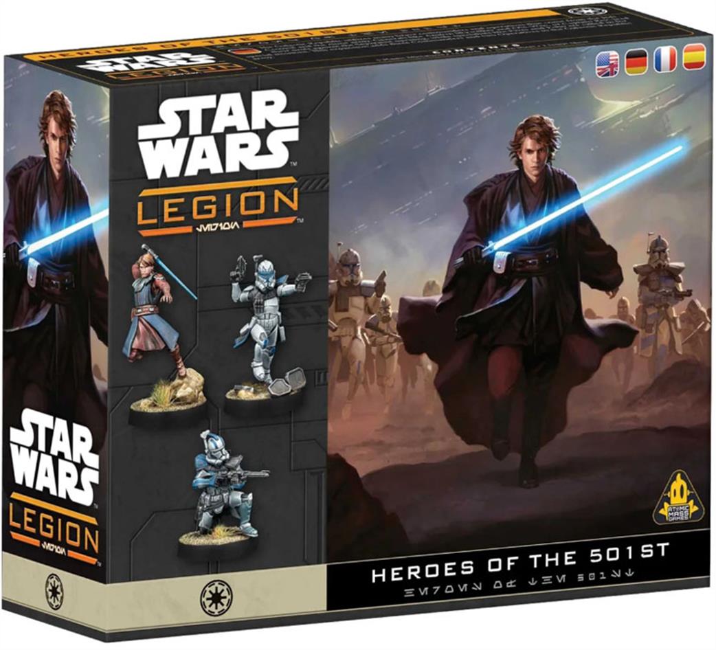 Atomic Mass Games  SWQ21 Heroes of the 501st Character Pack for Star Wars Legion