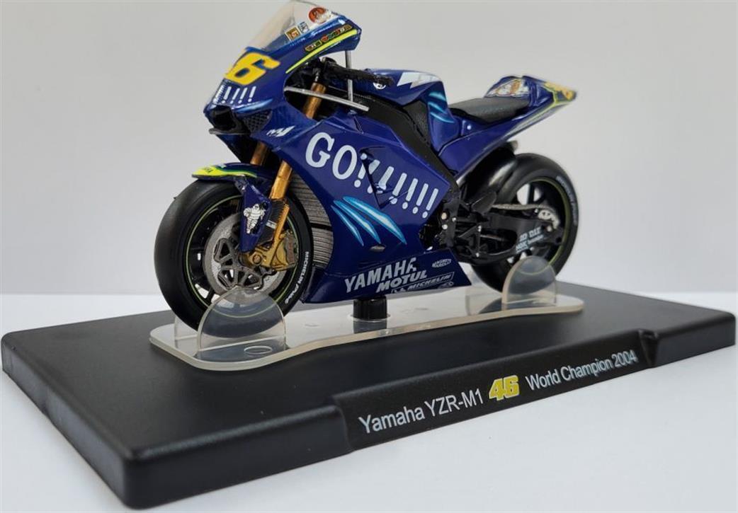 MAG 1/18 MAG NR012 Valentino Rossi Collection Yamaha YZR-M1 2004 Model