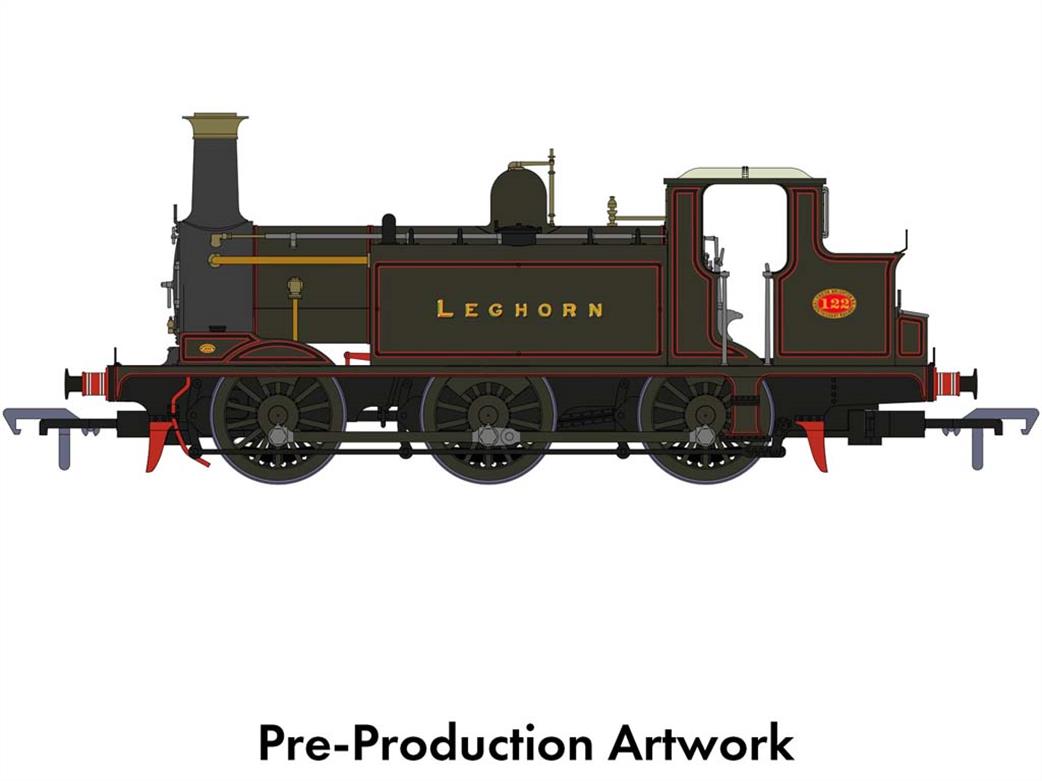 Rapido Trains OO 936004 LBSCR 122 Leghorn Class E1 0-6-0T LB&SCR Goods Green Livery