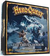 Revisit and delve deeper into the rich story of the HeroQuest dungeon crawling adventure game. With the Frozen Horror expansion, players must destroy the evil Frozen Horror, a ferocious creature long banished, but has now returned to its ancient seat of power, and awaits Zargon's summons