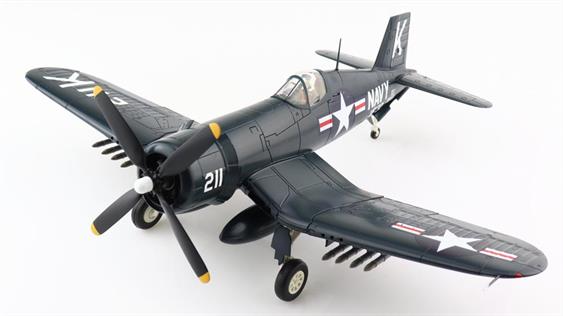 "F4U-4 Corsair White 203, flown by Ensign Jesse Brown First African American US Navy Fighter Pilot, KIA 04 DEC 1950 VF-32, USS Leyte, 4th Dec 1950"