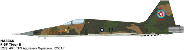 "F-5F Tiger II 5272, 46th Aggressor Squadron, ROCAF"