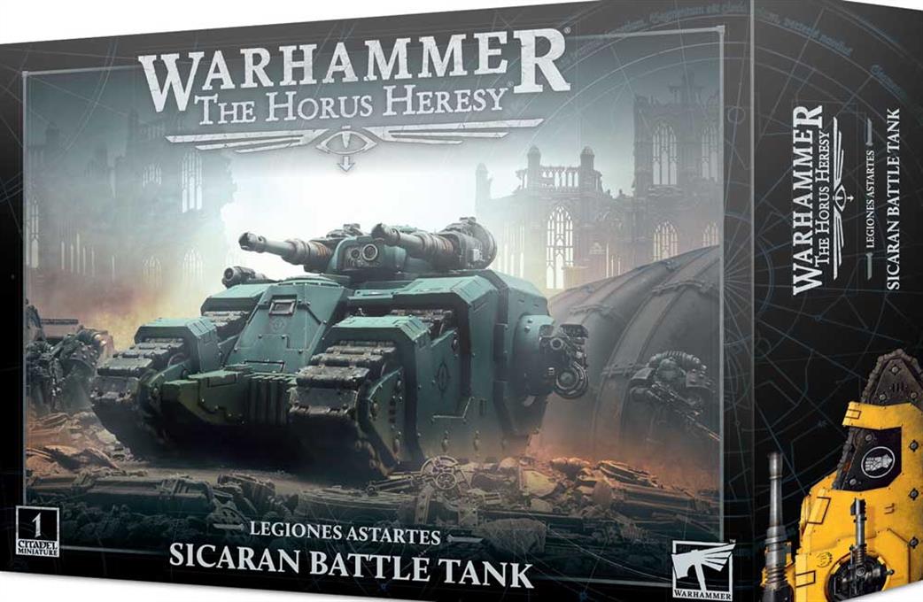 Games Workshop 25mm 31-27 Horus Heresy Legiones Astartes Sicaran Battle Tank