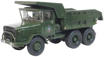 Oxford Diecast 76ACD003 1/76th Aveling Barford Dumper Truck Royal Engineers