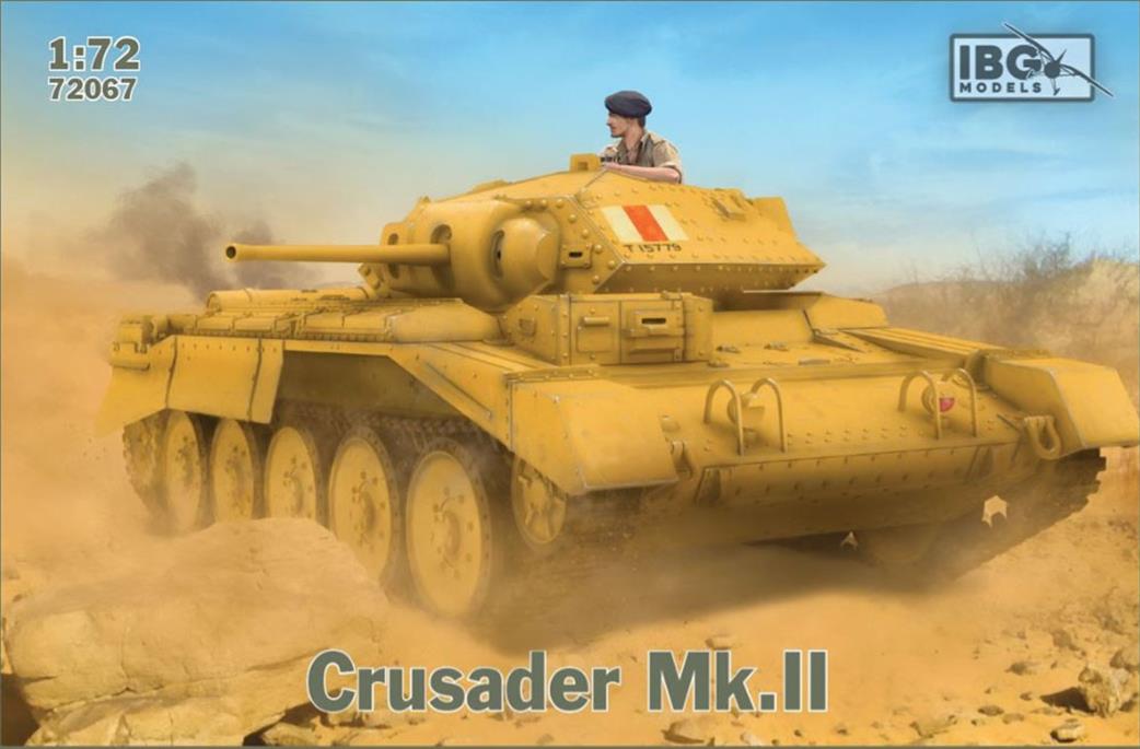 IBG Models 1/72 72067 Crusader MKII British Cruiser Tank Kit