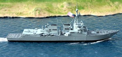 A new 1/1250 scale waterline model of USS David Inouge has been announced for release in September.