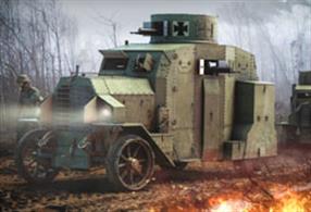 The Ehrhardt E-V/4 also called "Straßenpanzerwagen" is an iconic German Armoured Car built in 1917