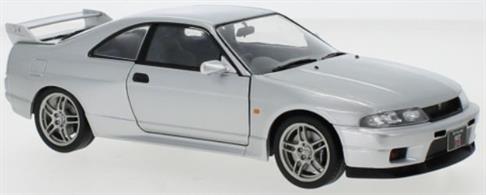 Whitebox 124110 1/24th Nissan Skyline GT-R R33 Metallic Grey Model