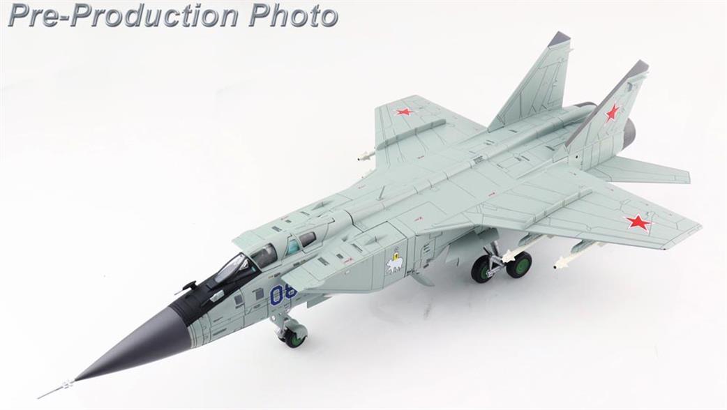 Hobby Master HA9702 MIG-31B Foxhound Blue 08 early version Russian Air Force 1/72