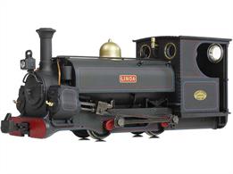 Detailed model of the Penrhyn Quarry 'Mainline' Hunslet 0-4-0 saddle tank LINDA presented in the later style of lined black livery with a weathered finish.Linda was the first of the Penrhyn engines to work on the preserved Festiniog Railway, arriving on loan in 1962 and being joined by sister Blanche in 1963.A Class of just three locomotives, each of the Penrhyn Mainline Hunslet engines can be modelled faithfully at various points during their working lives thanks to our versatile tooling suite. Incorporating the highest levels of detail to produce a model of supreme fidelity, this Mainline Hunslet is brought to life by its exquisite livery application using the latest paint application techniques for the most authentic of finishes.