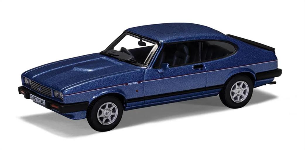 Corgi 1/43 VA10822 Vanguard Ford Capri Mk3 2.8 Injection Special, Paris Blue
