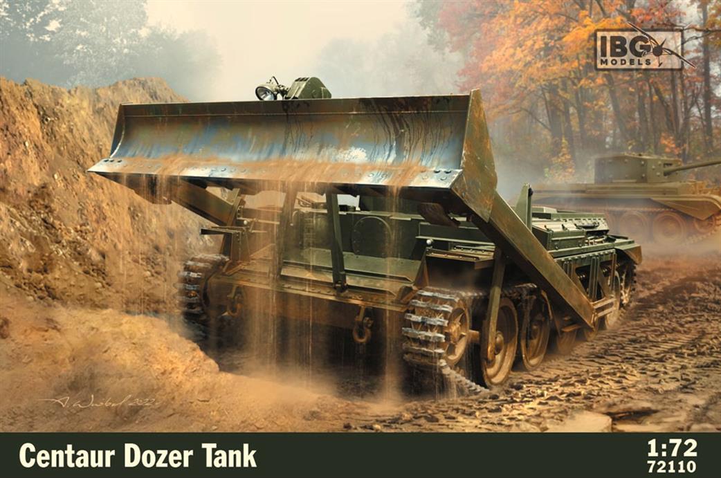 IBG Models 1/72 72110 Centaur Dozer Tank Kit