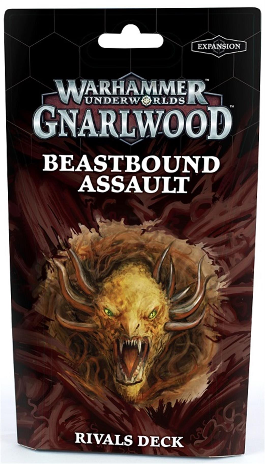 Games Workshop  109-20 Gnarlwood Beastbound Assault Rivals Deck, Warhammer Underworlds