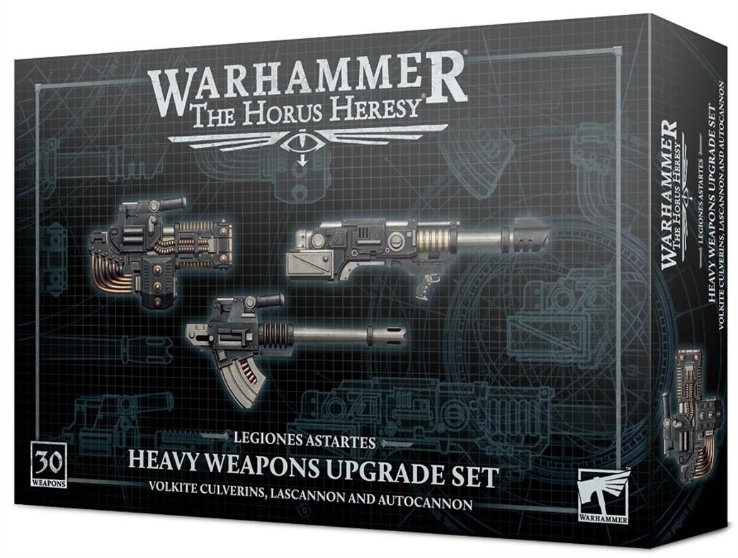 Games Workshop 25mm 31-13 Horus Heresy Legiones Astartes Volkite Culverins & Lascannons Heavy Weapons Upgrade Set