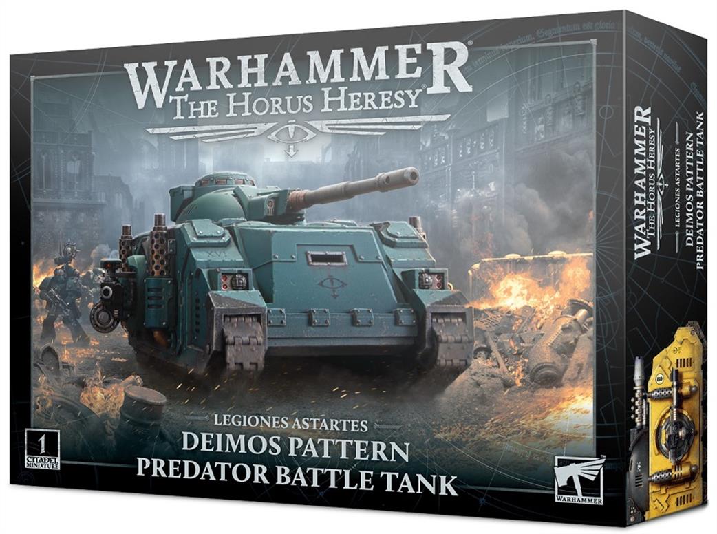 Games Workshop 25mm 31-14 Horus Heresy Legiones Astartes Deimod Pattern Predator Battle Tank