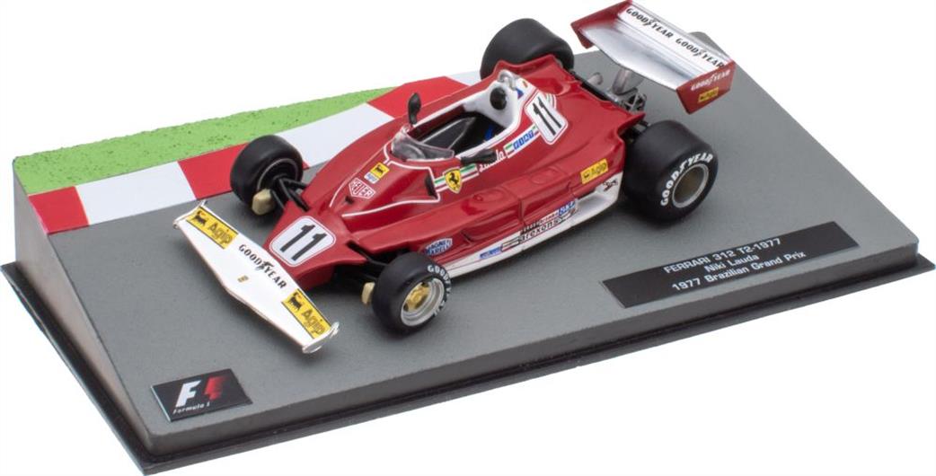 MAG 1/43 MAG NS002 Ferrari 312 T2 Niki Lauda 1977 Brazilian Grand Prix F1 Collection