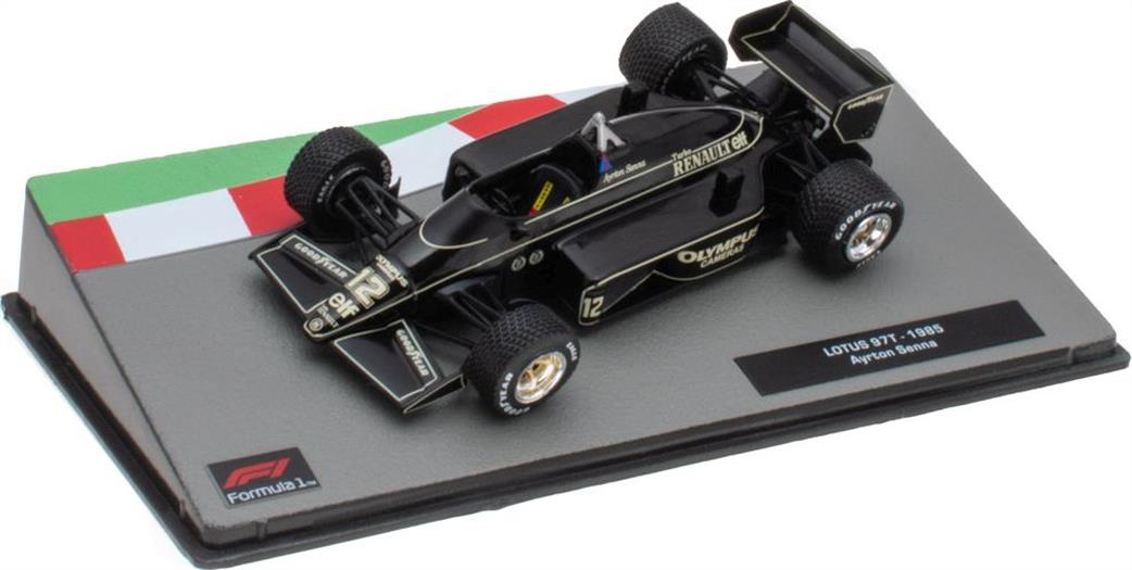 MAG 1/43 MAG NS037 Lotus 97T Ayrton Senna 1985 F1 Collection
