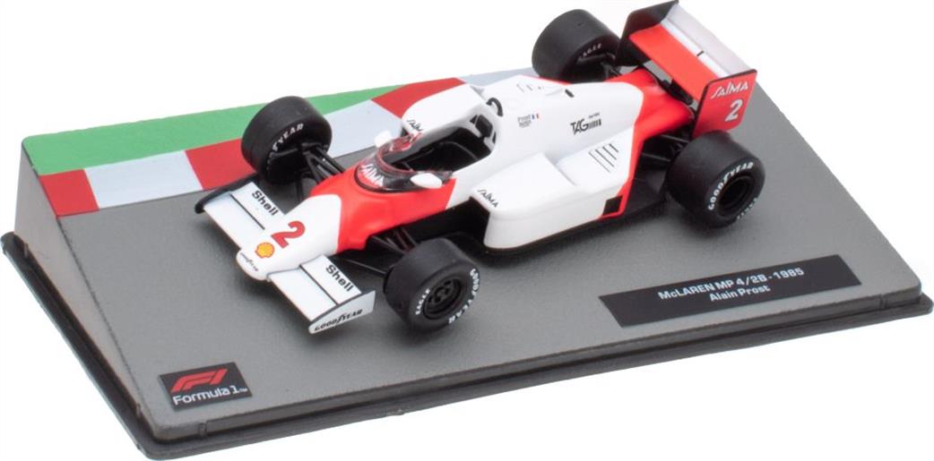 MAG 1/43 MAG NS051 Mclaren Mp4/2B Alain Prost 1985 F1 Collection