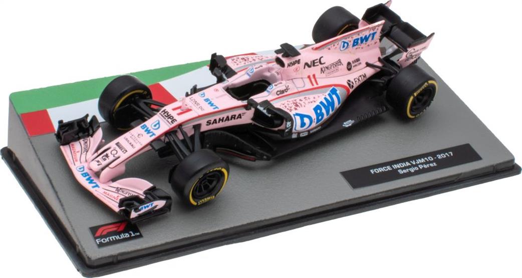 MAG 1/43 MAG NS125 Force India Vjm10 Sergio Perez 2017 F1 Collection