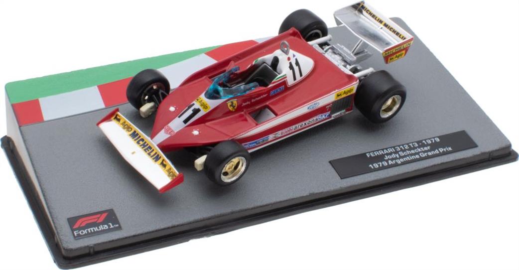 MAG MAG NS231 Ferrari 312 T3 Jody Scheckter 1979 Argentine Grand Prix F1 Collection 1/43