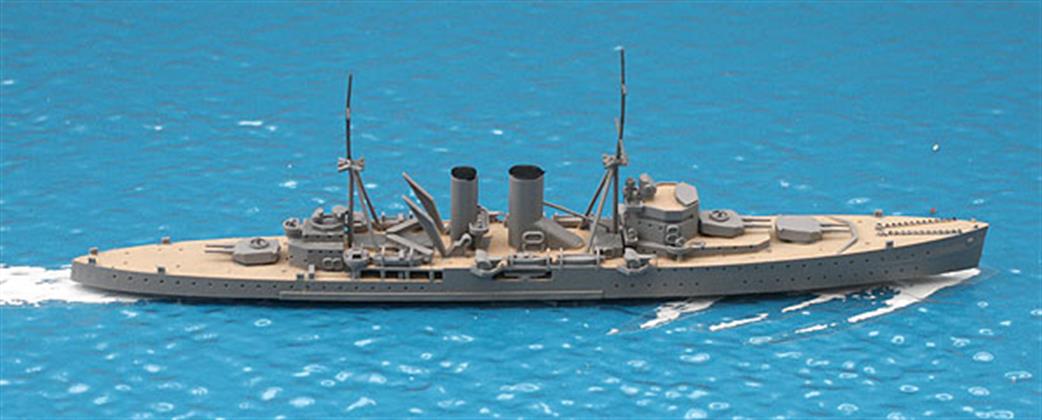 John's Model Shipyard RN321 HMS Exeter 1941 heavy cruiser Waterline Kit 1/1200