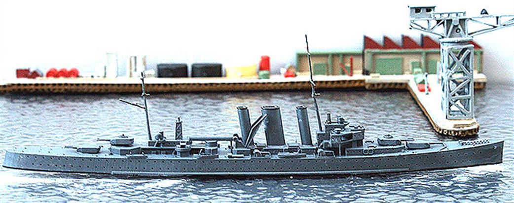John's Model Shipyard RN325 HMAS Australia, a kit to make the heavy cruiser in WW2 1/1200