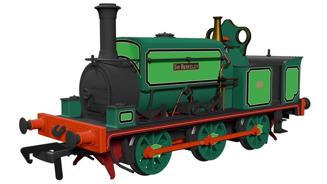 Rapido Trains OO 960003 Manning Wardle L Class 0-6-0ST Sir Berkeley as preserved