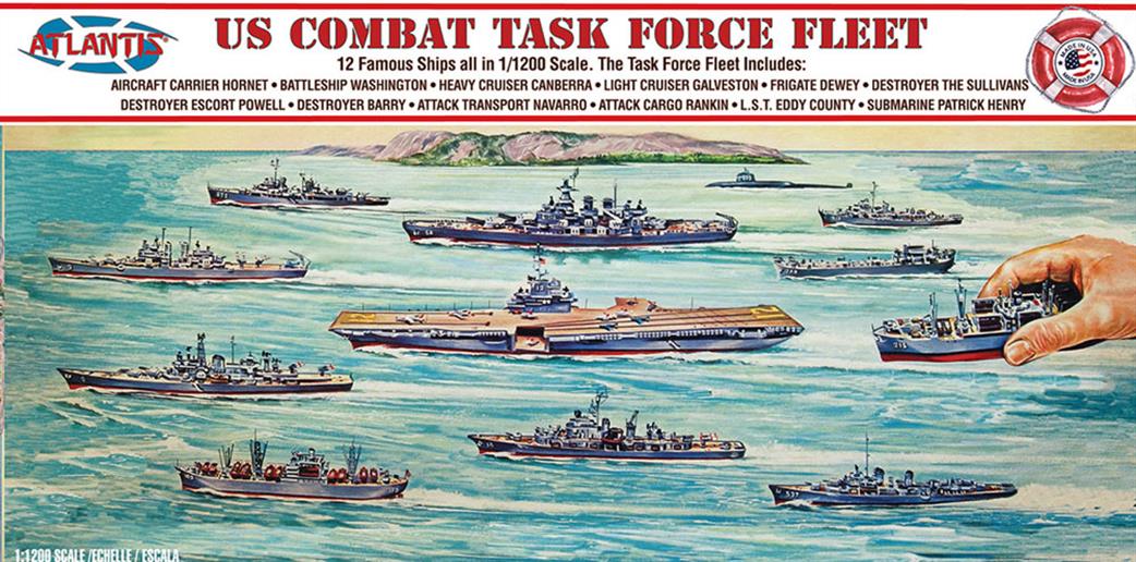 Atlantis 1/1200 R6300 US Combat Task Force Fleet