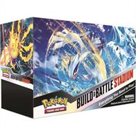 Box contains:2 * Build &amp; Battle boxes, each containing a 40 card deck, 4 boosters and 1 foil promo4 * Silver Tempest boosters121 * Energy cards6 * Damage dice1 * Competition legal flip coin2 * Acrylic condition markers
