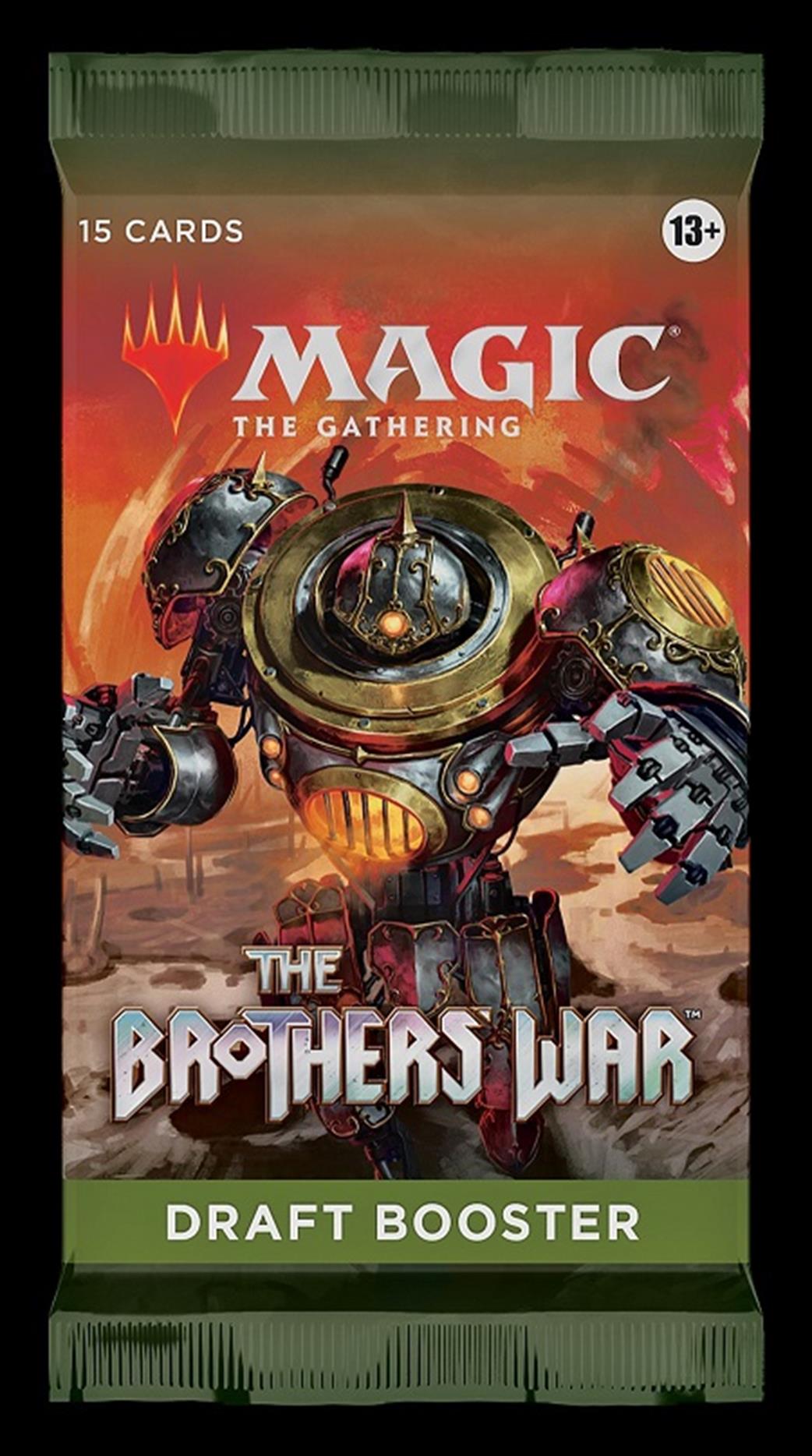 Wizards  D03060001 MTG The Brothers War Draft Booster