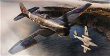 Weekend edition kit of British WWII fighter aircraft Tempest Mk.V in 1/48 scale. The kit offers the aircraft manufactured within Series 2 and serving in the RAF during and after the end of World War II.
