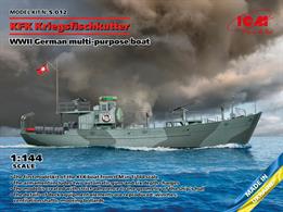 KFK Kriegsfischkutter, WWII German multi-purpose boat (100% new molds)