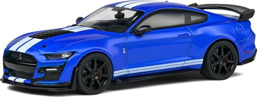 Solido 4311501 1/43rd Ford Shelby GT500 Performance Blue 2020 Model