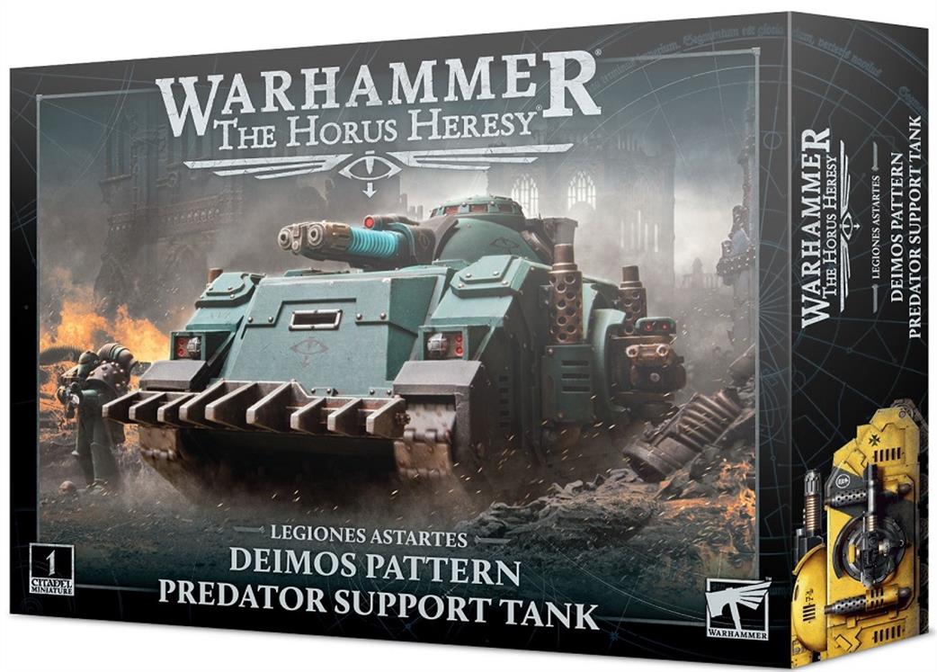 Games Workshop 25mm 31-59 Horus Heresy Legiones Astartes Predator Support Tank Tank