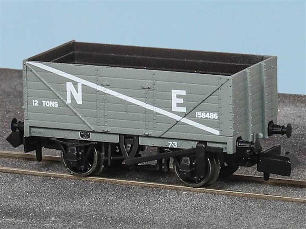 Peco N NR-7001 E LNER 7 Plank Open Coal Wagon New 9ft Wheelbase Model