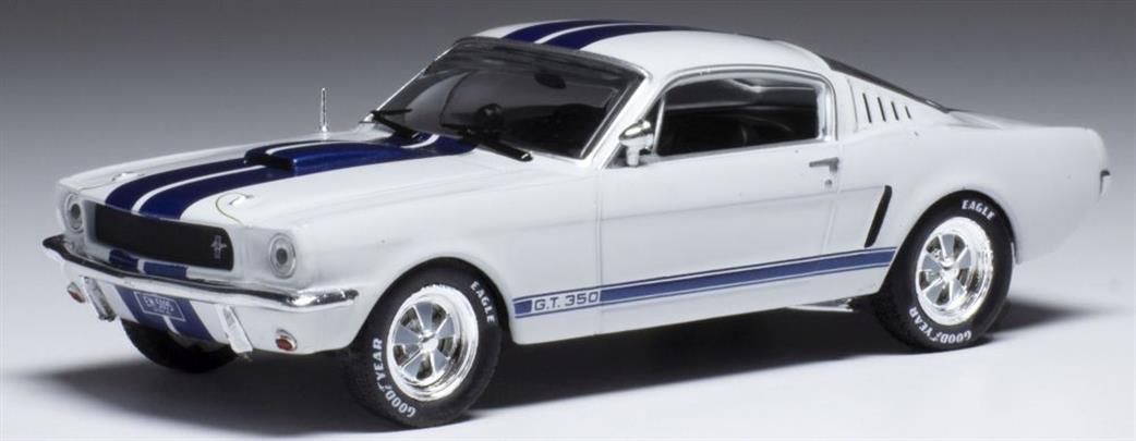 IXO 1/43 CLC438 Ford Mustang Shelby GT 350 White 1965 Model