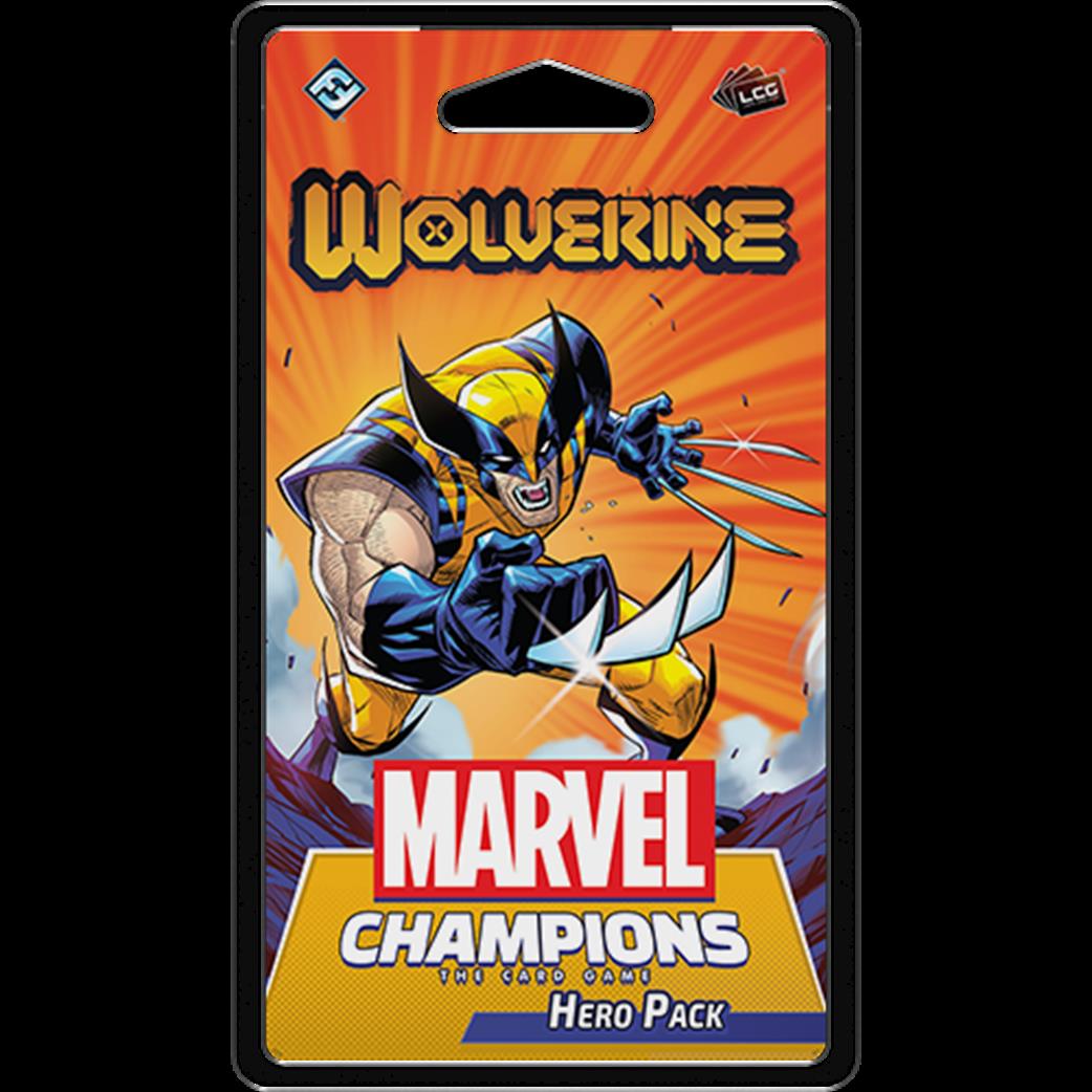 Fantasy Flight Games MC36 Wolverine Hero Pack for Marvel Champions The Card Game