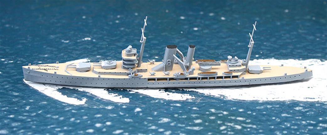John's Model Shipyard 1/1200 RN319 HMS York, British WW2 heavy cruiser Waterline Kit
