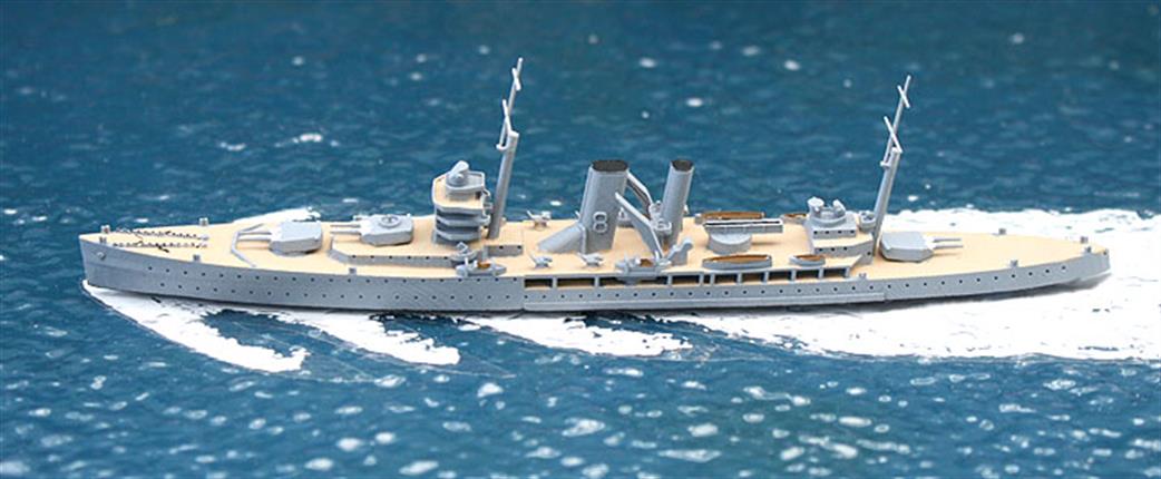 John's Model Shipyard RN319 HMS York, British WW2 heavy cruiser Waterline Kit 1/1200