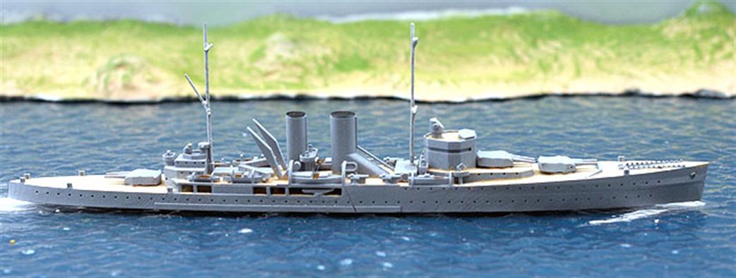 John's Model Shipyard RN320 HMS Exeter 1939 Battle of the River Plate Waterline Kit 1/1200