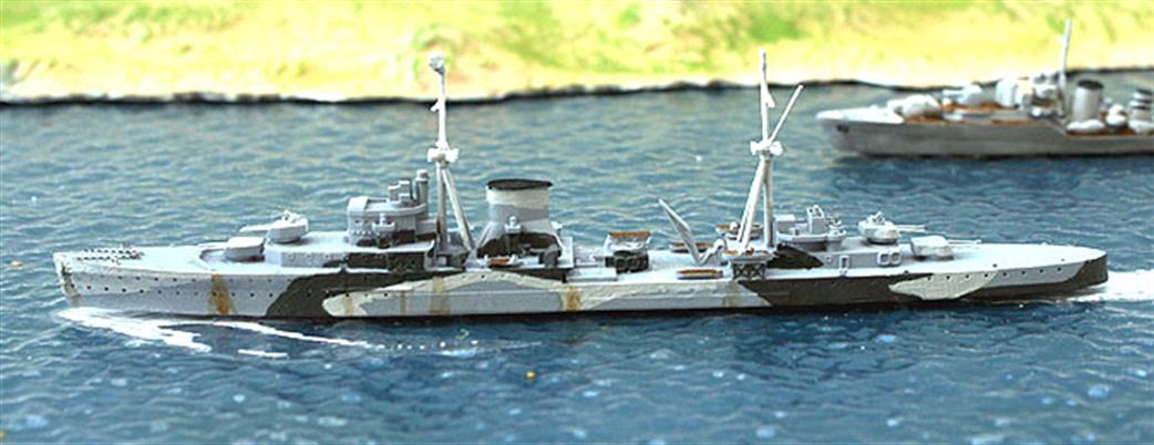 John's Model Shipyard 1/1200 RN327 HMS Leander 1942 Light cruiser Waterline Kit